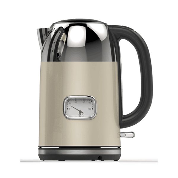 Taurus Kettle 360 Degree Cordless Stainless Steel Cream 1.7L 2200W