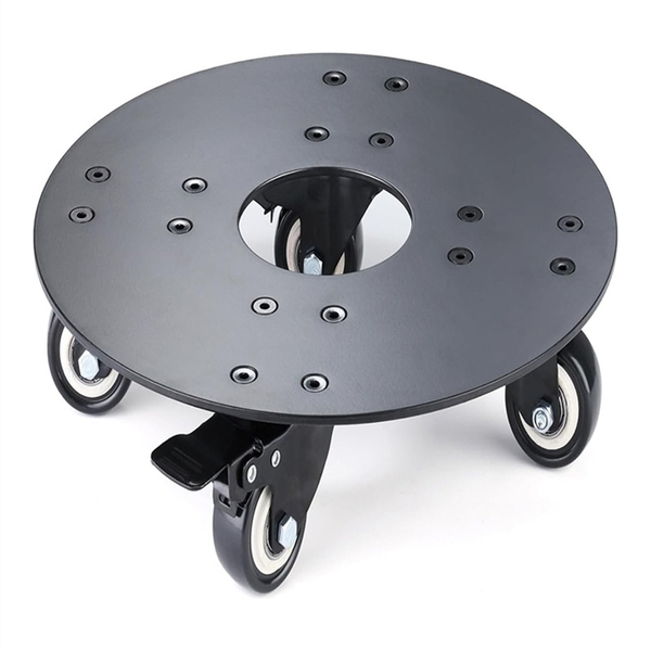 Plant Stand with Wheels,3.0mm Thick Aluminum Alloy PlantCaddy with Wheels H