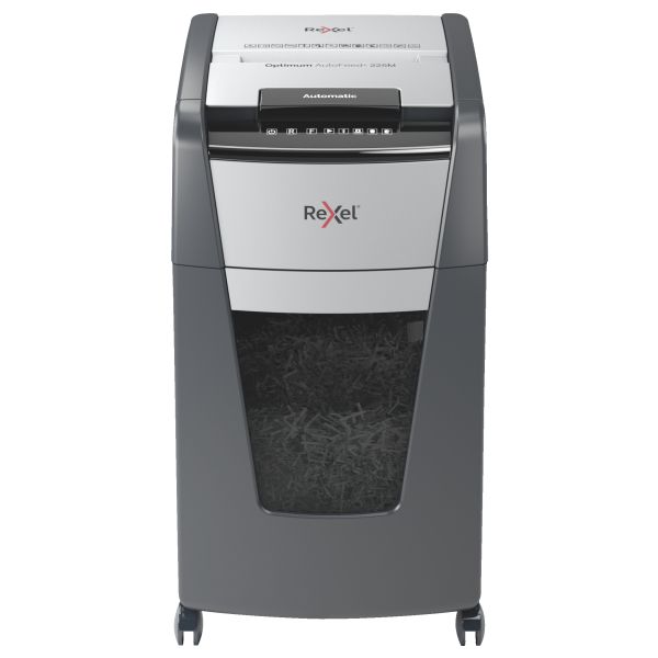 Rexel Optimum AutoFeed+ 225M Automatic Micro Cut Paper Shredder