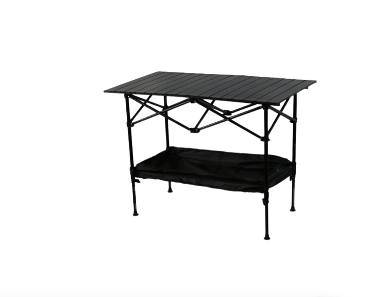 120x55cm Camping Folding Table Outdoor Portable Table Roll-up Desk