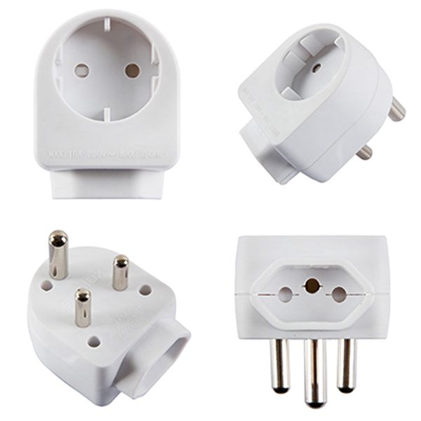 Eurolux New Euro and Schuko Adaptor