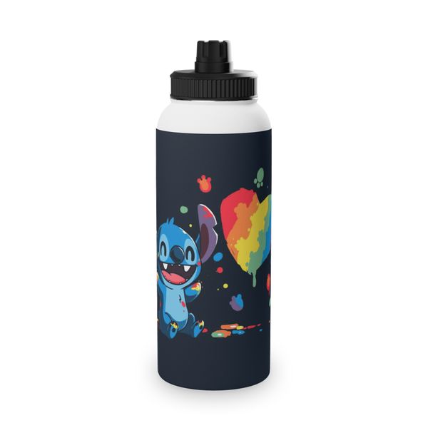 Rainbow Stitch 850ml Metal Water Bottle