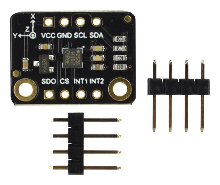 DFRobot (SEN0408) Accelerometer Board, Fermion, Triple Axis, I2C