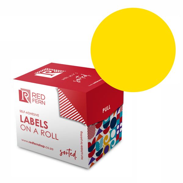 Redfern C32 Colour Code Labels - Yellow 5's