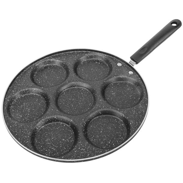 Multi-purpose 7-Cups Non Stick Egg Frying Pan