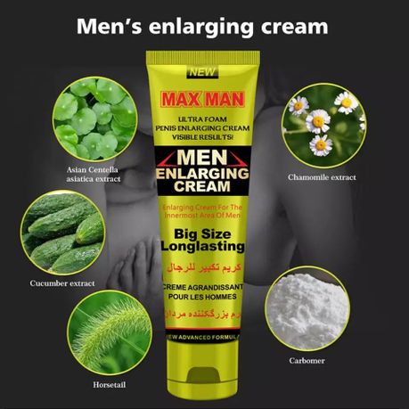 Lilhe Original Men Enlargement Cream and Essential Oil For Extra