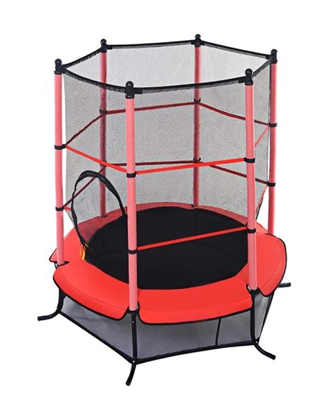 Kids Indoor Outdoor Net Enclosed Trampoline MC-73