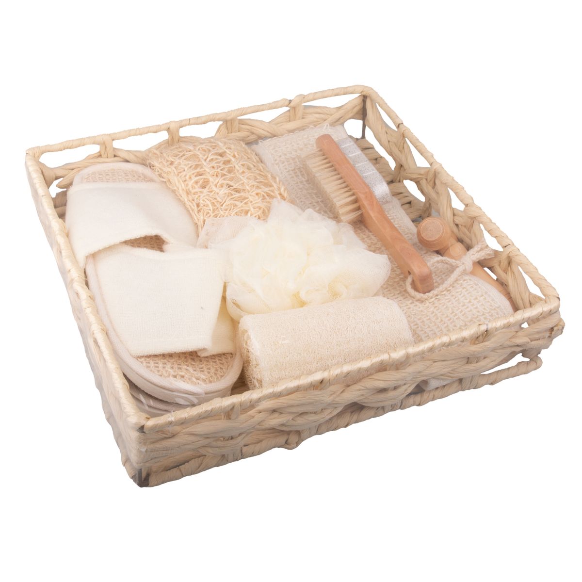 7 Pieces Luxurey Spa-Style Sisal Bath Set