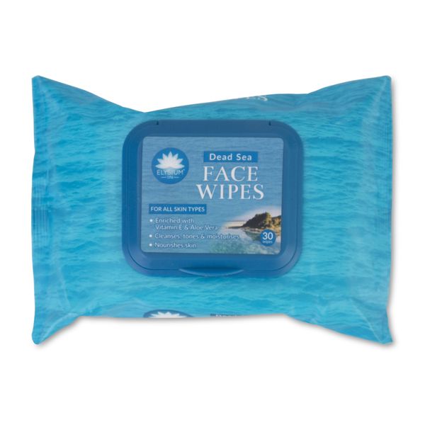 Facial Wipes - Dead Sea - All Skin Types - Beauty - 30 Wipes