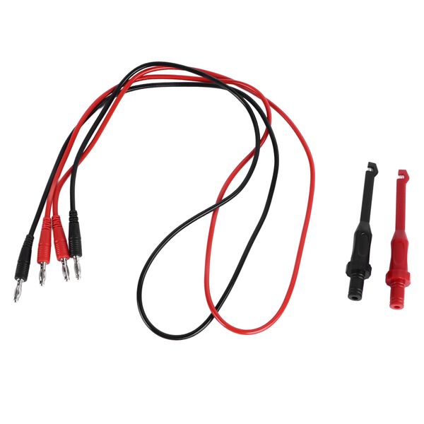 Test Leads 4mm Banana Plug with Hooks 10A