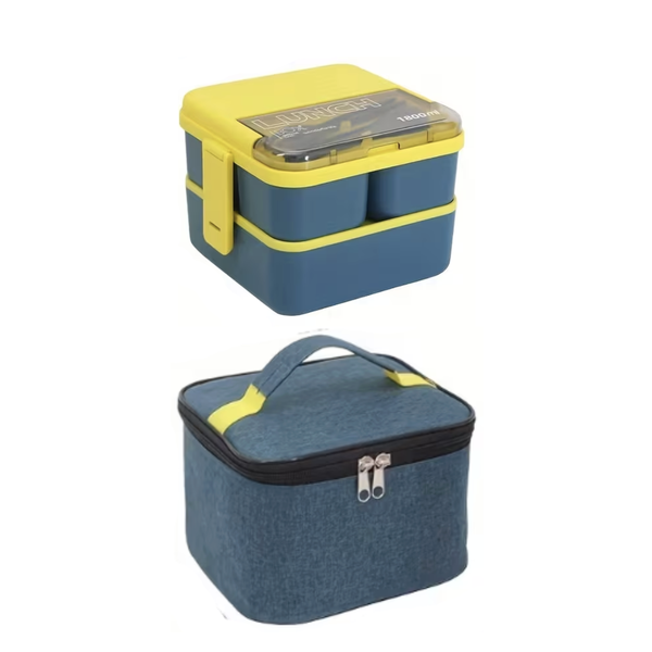 12 Piece Lunch Bag and Container Set