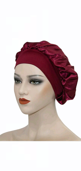 Luxury silk hair bonnet