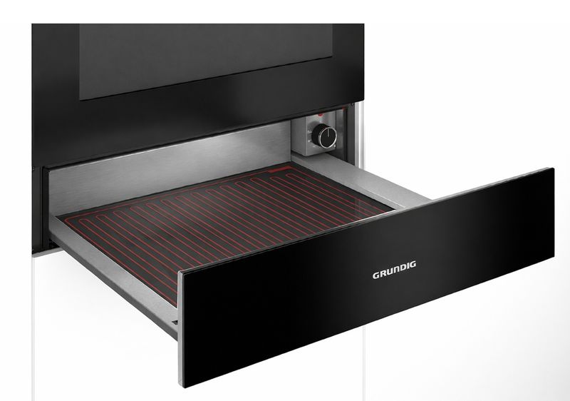 Grundig GWS 2152 B - Built In Warmer Drawer 22L Capacity Black
