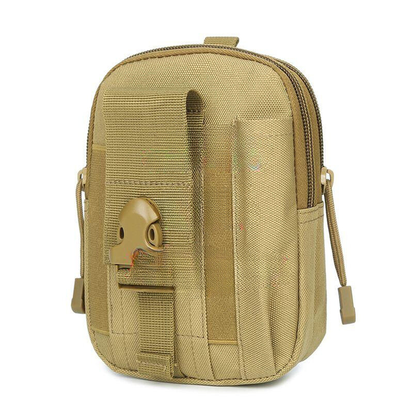 Men Tactical Molle Pouch Belt Waist Pack Bag
