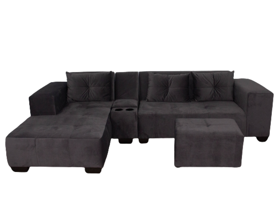 Chelsea Corner Sofa Left Hand Grey Velvet Shop Today. Get it