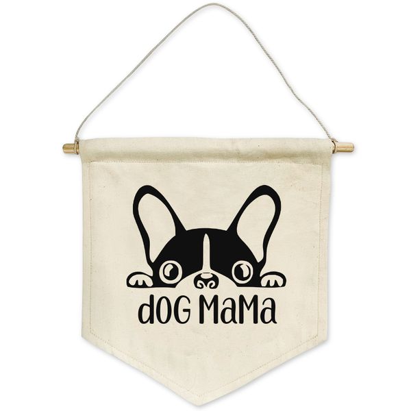 Dog Mama Cotton Banner Decor