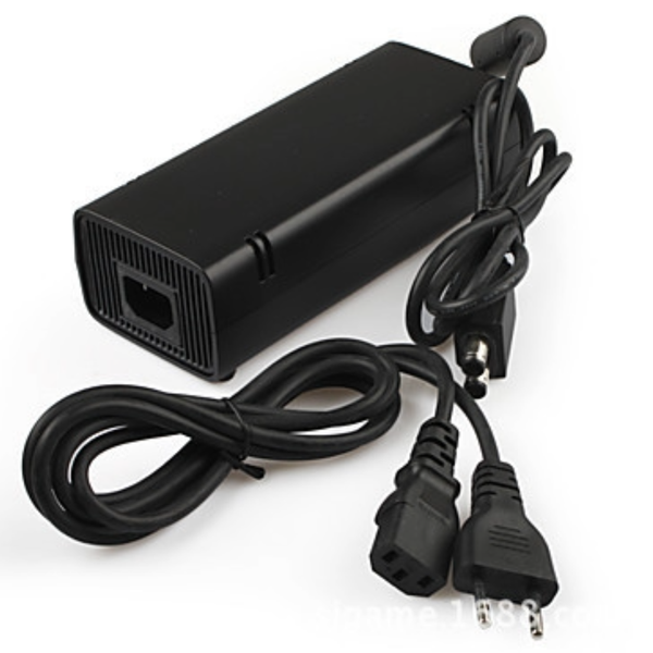 Microworld Generic Slim AC Power Supply Adapter for Xbox 360- Power Adapter