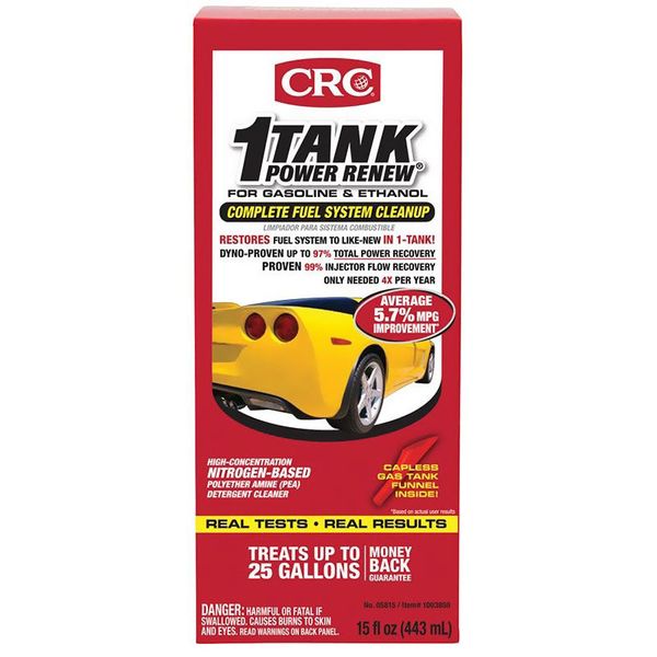 CRC Gasoline 1 Tank Powerv Renew 444 ml Bottle
