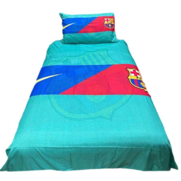 Barcelona FC 3D Printed Duvet Cover Set - Single Bed