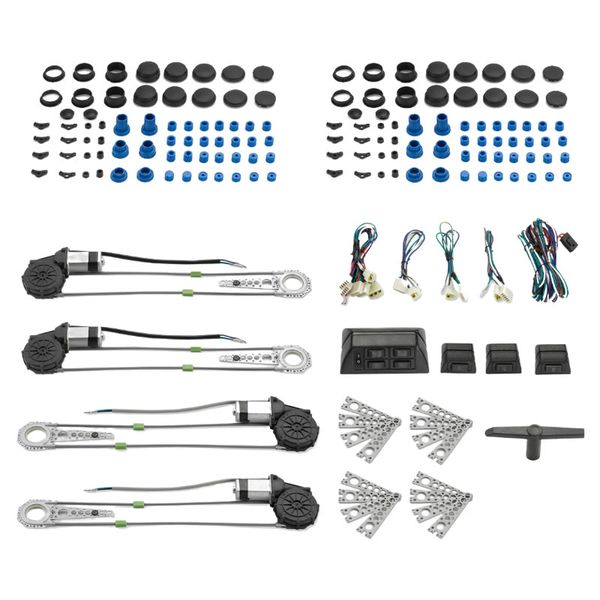 Universal 4-Door Electric Window Kit