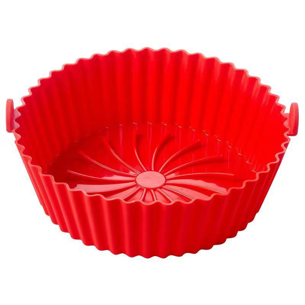 Air Fryer Silicone Floppy Trays - Red