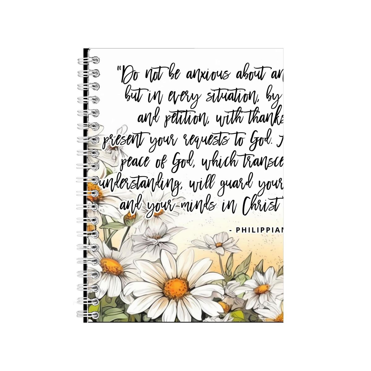 Philippians 4-6-7 2 A5 Notebook Gift Idea Notepad 223 | Shop Today. Get ...