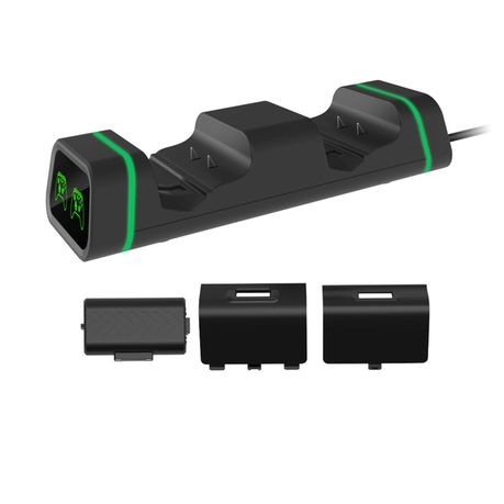 Dual Charging Dock & Battery Compatible With Xbox Controllers -TYX-19006X Image