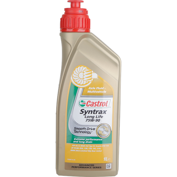 Castrol Synthrax Long life Axle Fluid 75W90
