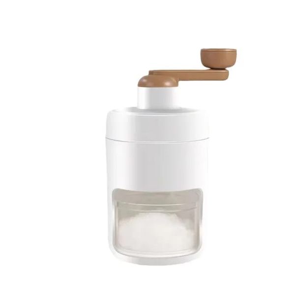 Small Ice Shaver Soft Manual Hand-cranked Ice Smoothie Machine Ice Maker