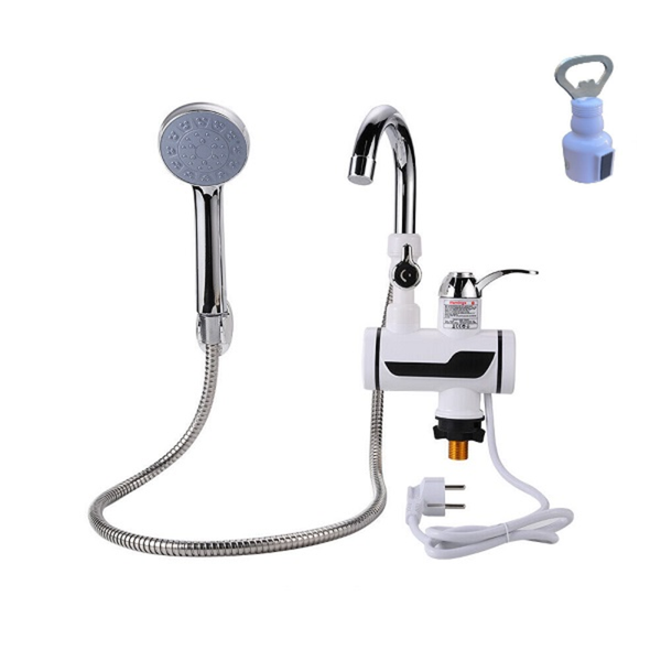 JG021 Bottom Water Inlet Heated Faucet With Shower With A Bottle Opener