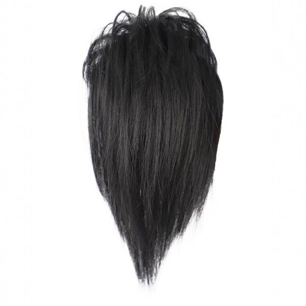 Messy Bun Hair Clip Synthetic Ponytail Extension - Black
