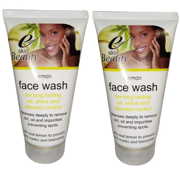 E-Beauty - Face Wash - Lemon - 150ml Pack of 2