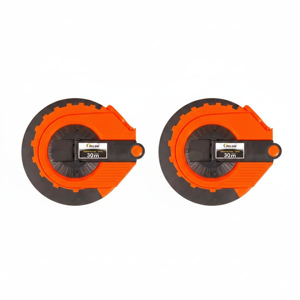 Deamark Fibreglass Measuring Tape 15mm x 30m for Accurate - 2 Pack