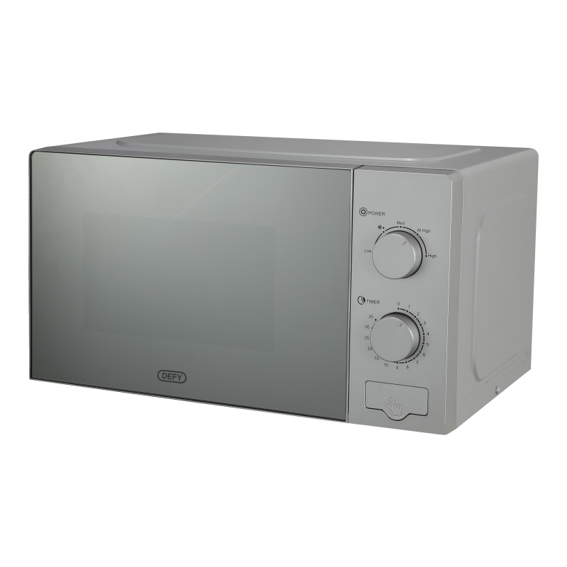 Defy 20LT Solo Microwave - Silver Mirror Door - DMO20S