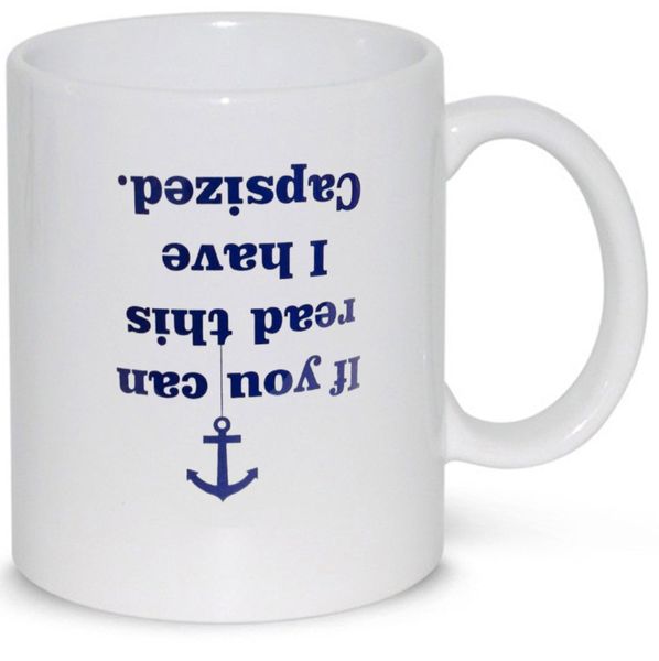 If you can read this I have capsized v5 Mug