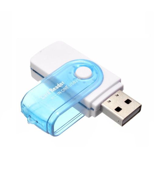 Techme 32 in 1 USB Multi Card Reader - SD/TF Micro SD/SDHC/MMC/M2/MS/SDC