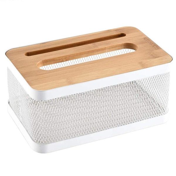 Modern Square Metal Towel Holder for Bathroom Countertops and Bedrooms