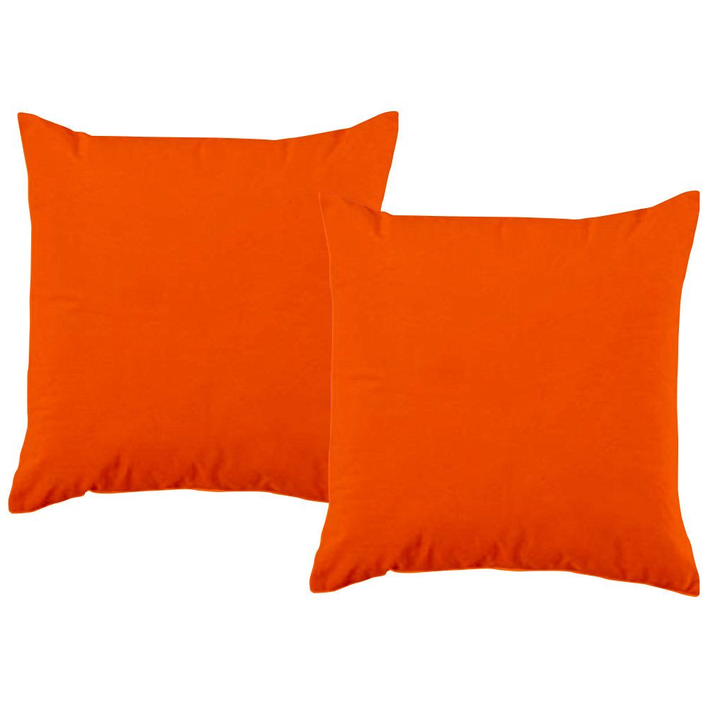 PepperSt - Scatter Cushion Cover Set - Orange | Shop Today. Get it ...