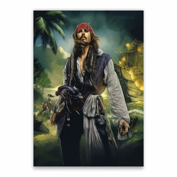 Jack Sparrow Decorative Poster - A1