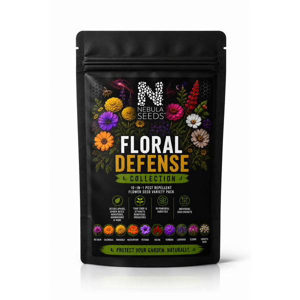 Companion Plants Seed Collection | 10 Flower Varieties| Garden Pest Control