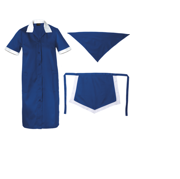 3 Piece Housekeeping Uniform Navy Shop Today. Get it Tomorrow!