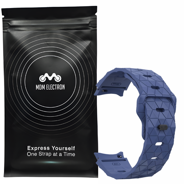 Silicone Strap Compatible with Samsung Galaxy Watch 7 - Navy