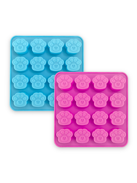 2 Pack Mini Paw Baking and Freezing Moulds