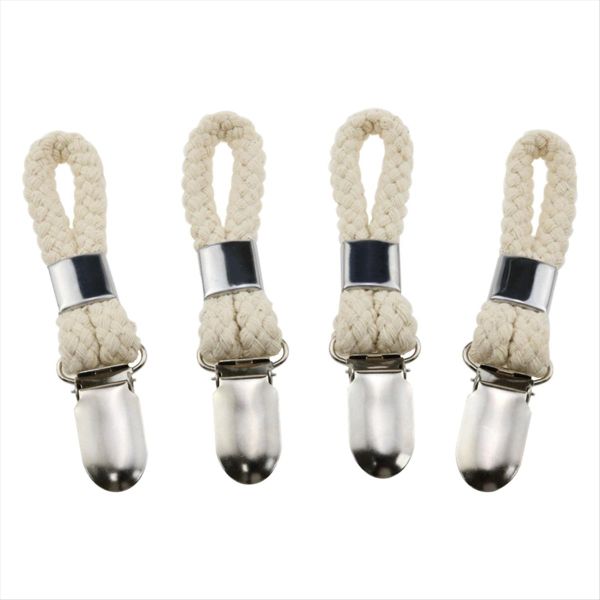 10Pcs Hanging Tea Towels Clip Bathroom Metal Towel Holder