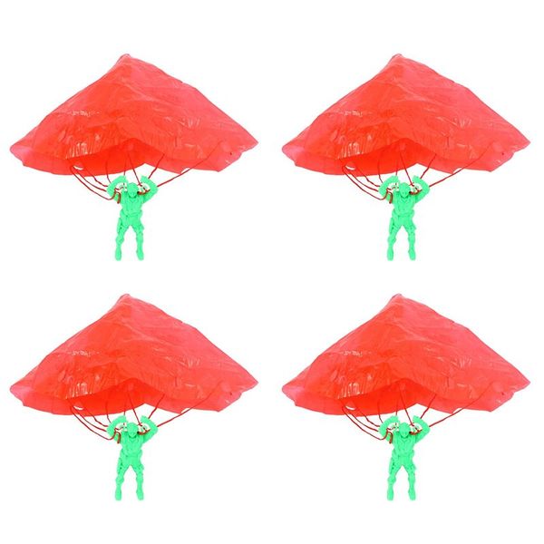4X Plastic Ejecting Parachute Toy Parachute Toys for Children