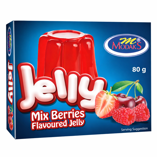 Modaks Mixed Berry Jelly 6 x 80 g