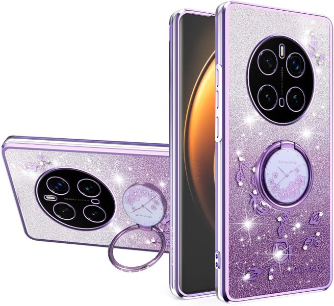 Bling Sparkle Flowers Phone Case Compatible With Honor Magic7 Pro