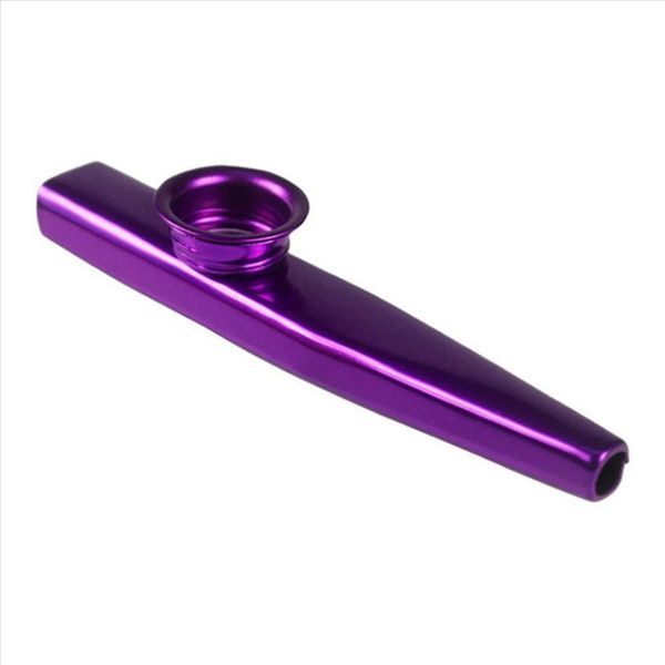 18 Pieces Metal Kazoo With Kazoo Diaphragms For Guitar Ukulele Violin