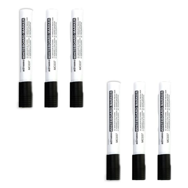 MOTARRO Whiteboard Markers Set of 3 Pack of 2
