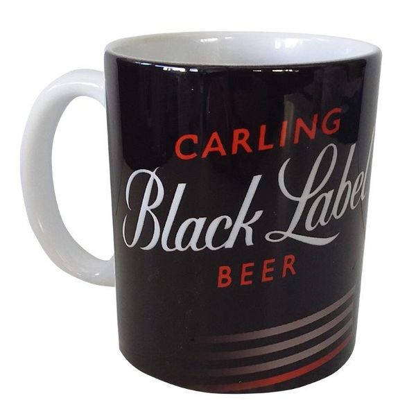 Vintage `Bar` Beer Coffee Mug - Black Label